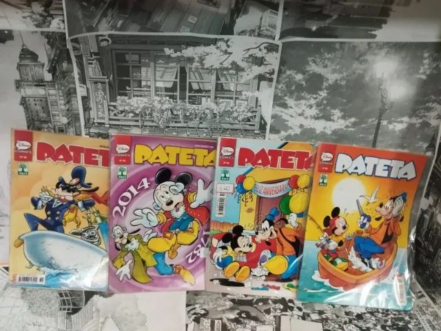Kit com 5 quadrinhos da disney