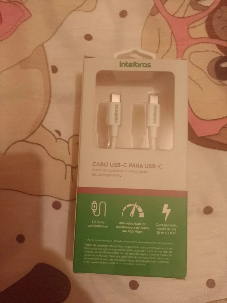 Cabo USB-C para USB-C - Foto 2