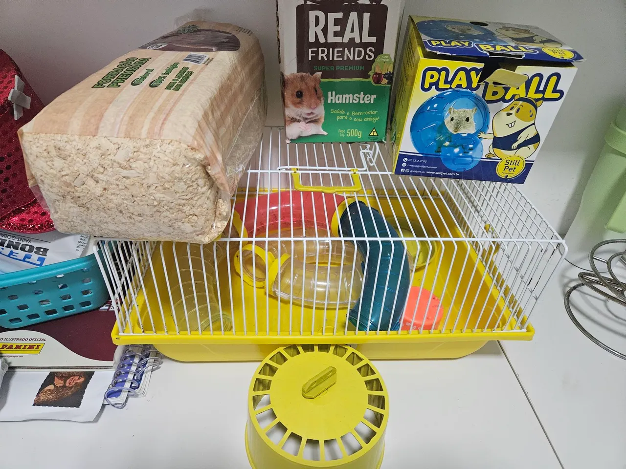 Acessórios para hamster