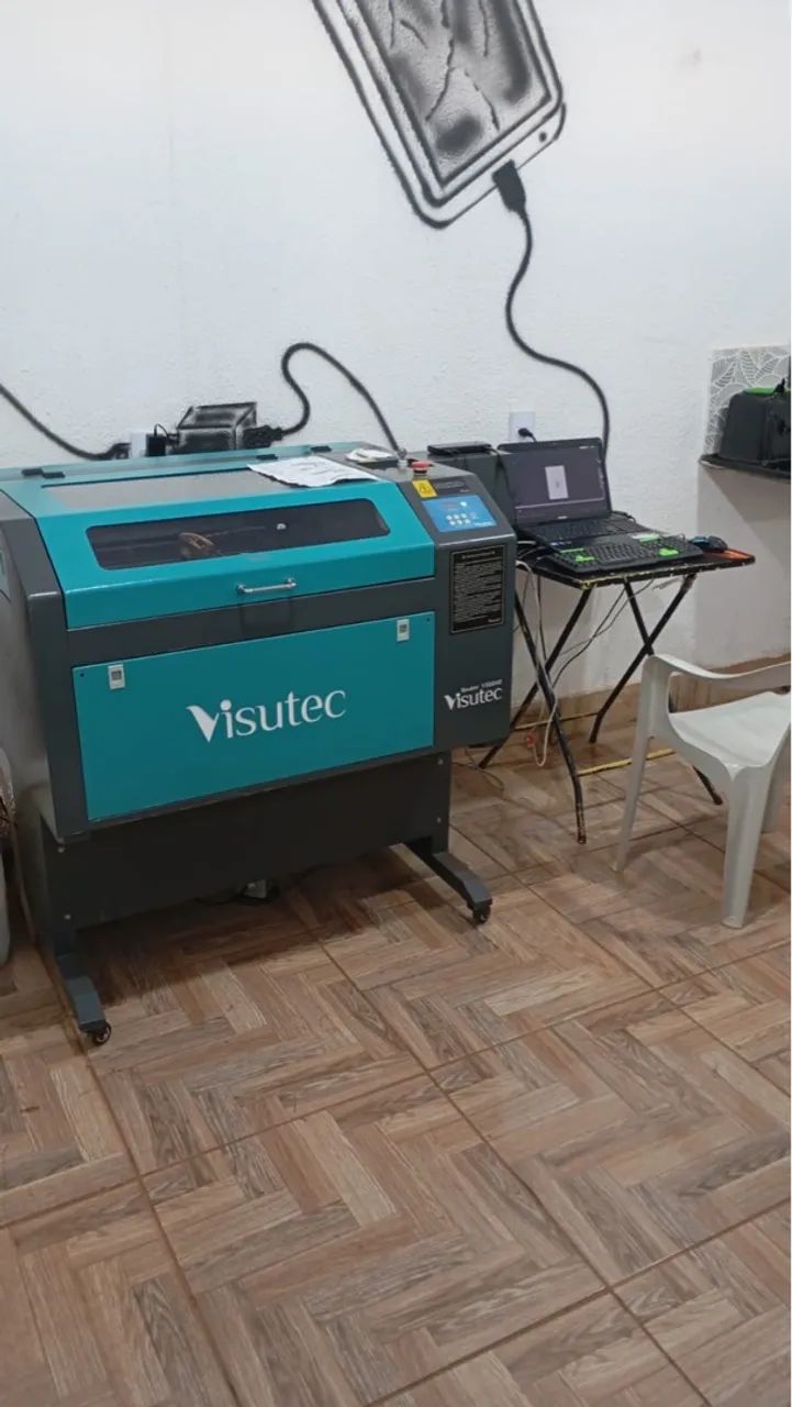 Grava e Corta Laser + Estabilizador 3KVA - Foto 2