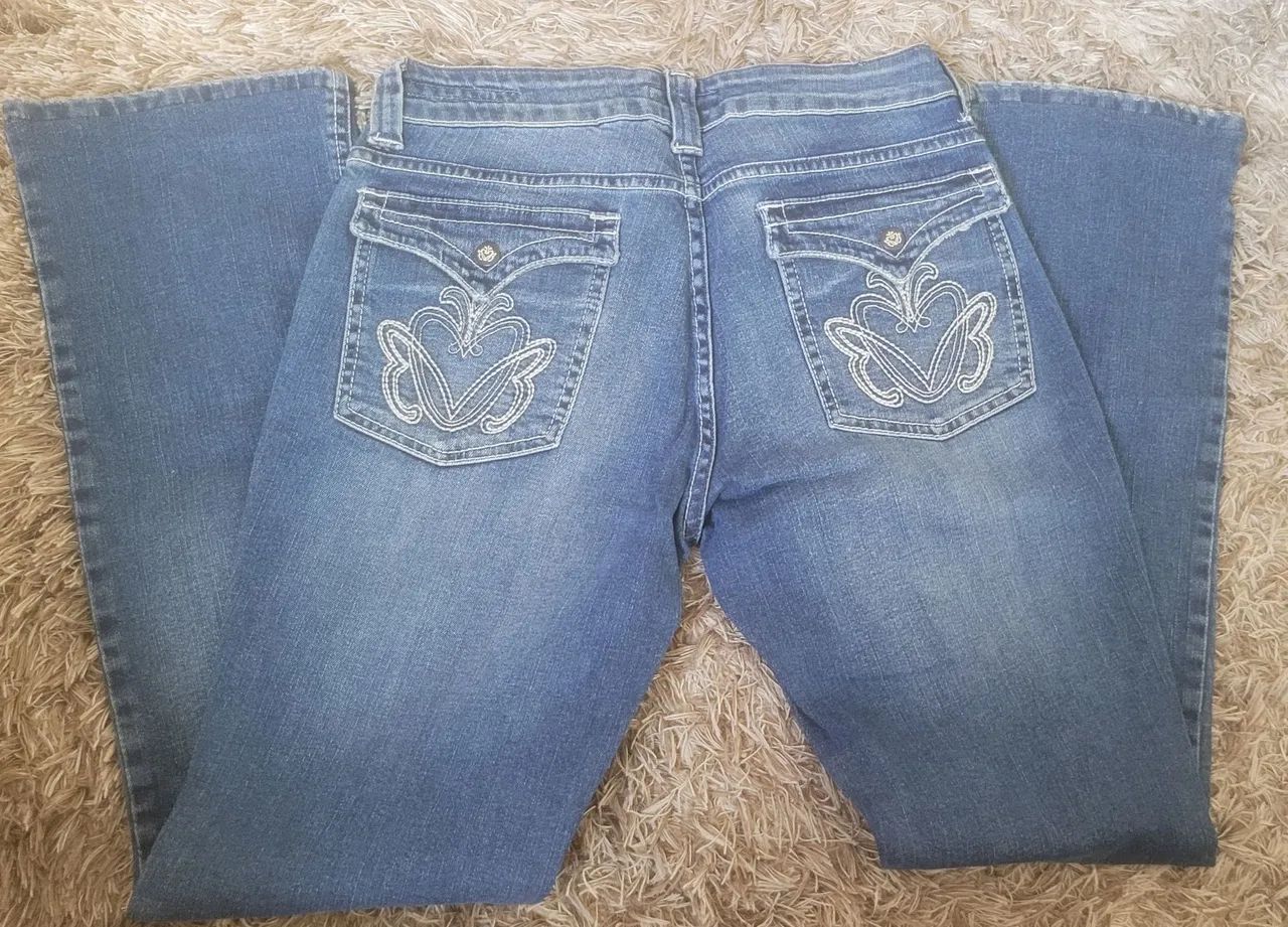 Calça Jeans Azul Feminina - Foto 2