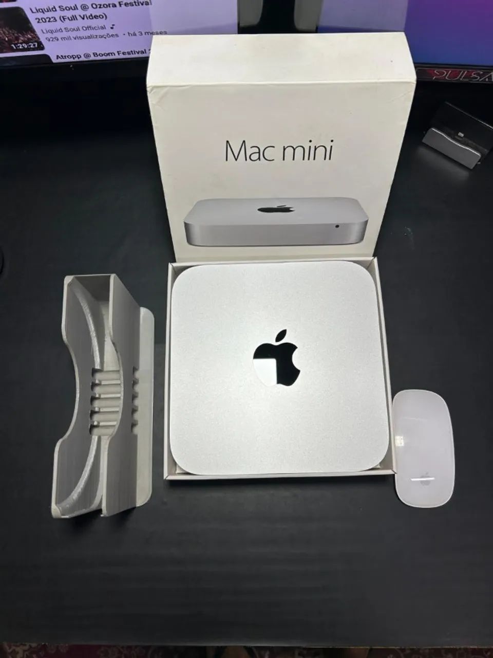Mac Mini 2,6 GHZ - 8GB - 1T - Late 2014 +  Suporte - Foto 2