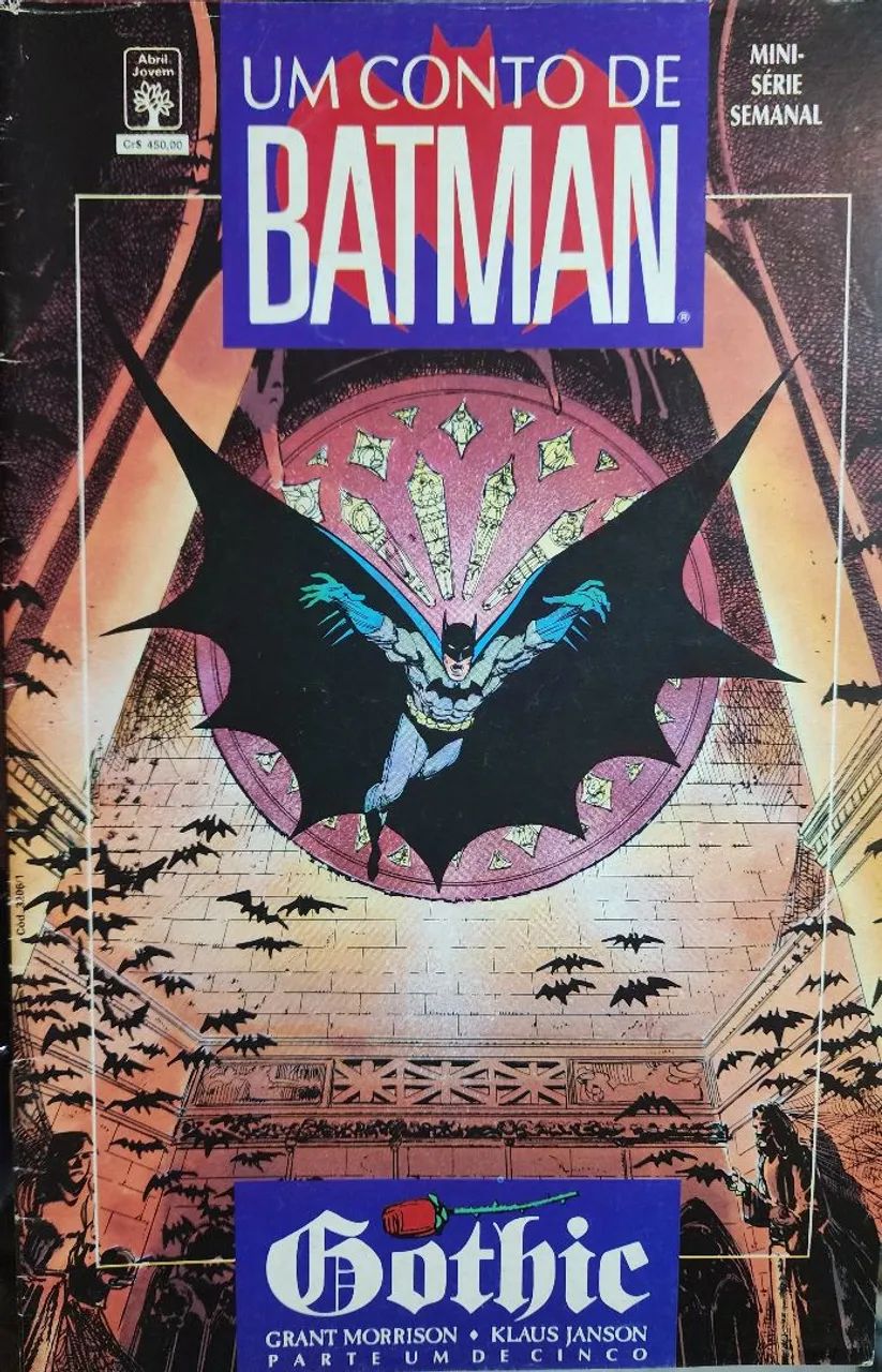 Coleção Completa Batman: Gothic (5 Edições) Abril - Grant Morrison