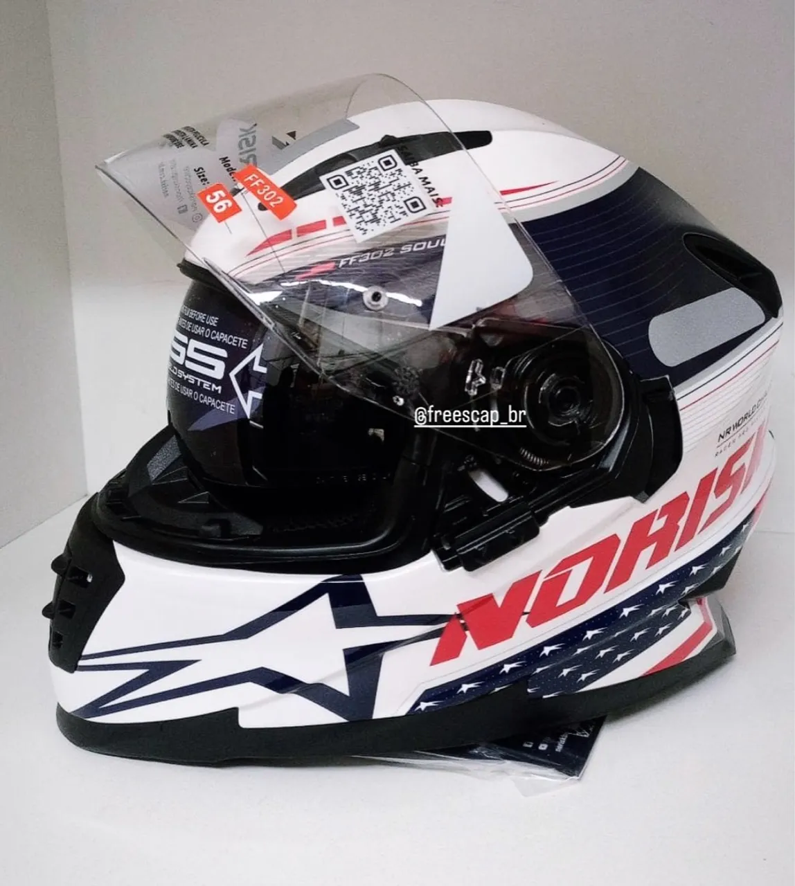 Capacetes Grand Prix novos direto da fábrica Norisk países Capacete moto