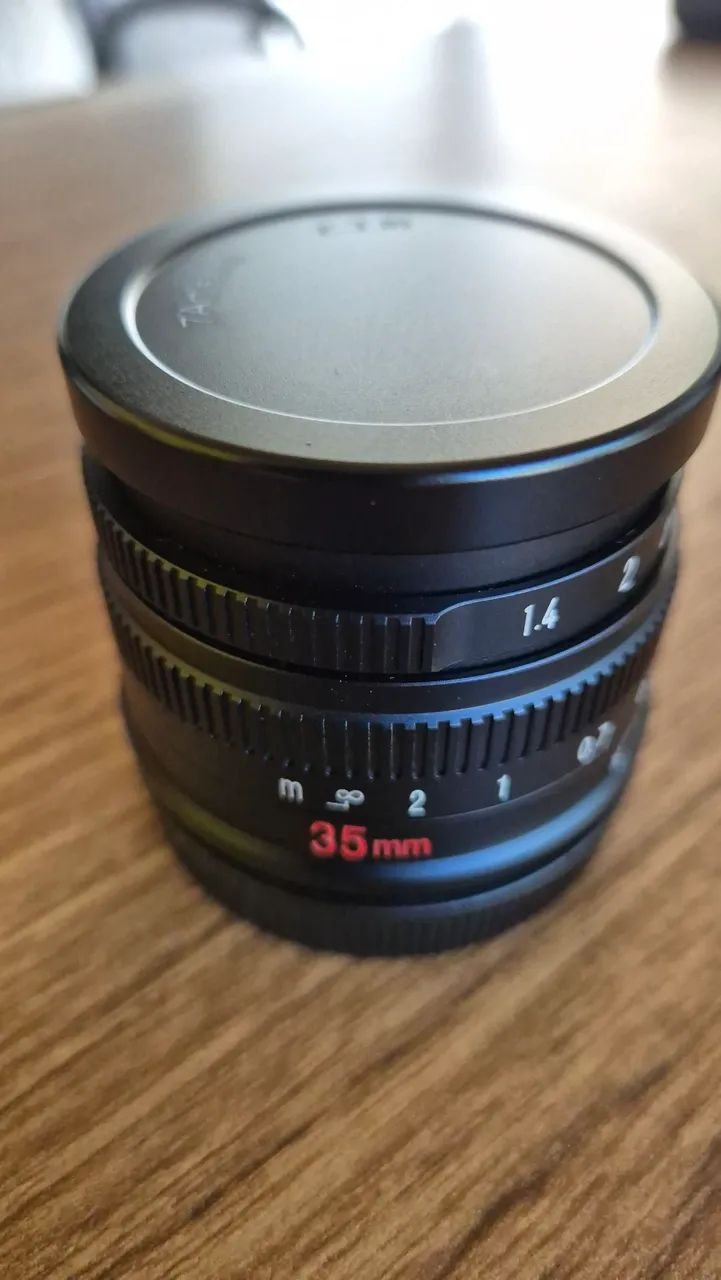 Lente 35mm f1.4 - 7artisans Apsc Foco Manual E Mount - Foto 2