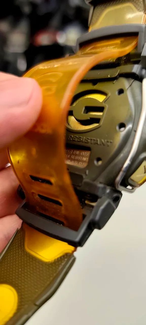 Relógio Casio G-Shock DW-003 G-Lide Módulo 1647 de 1997 (Raro) - Foto 5