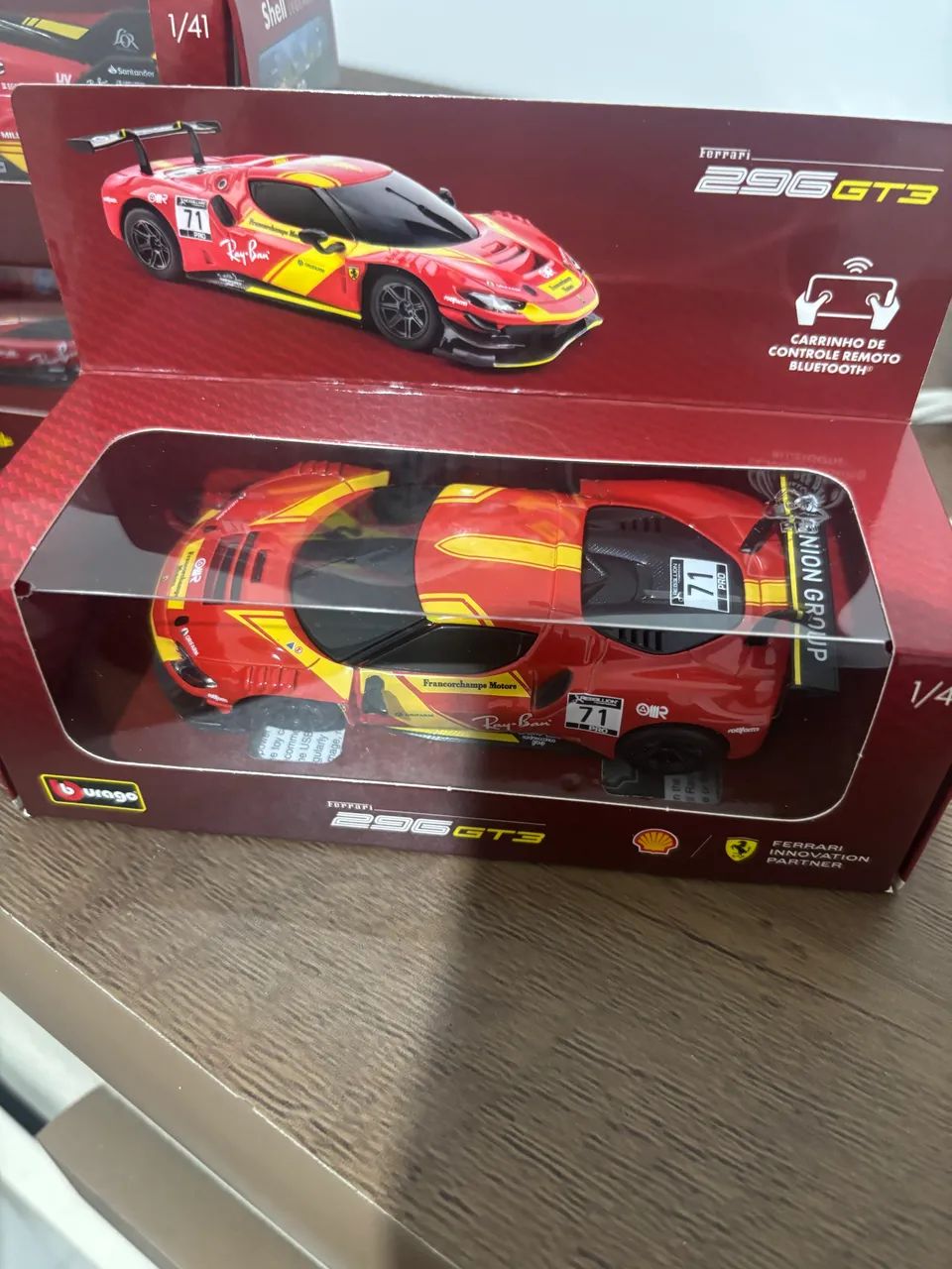 Kit com os 4 Coleção Shell carrinho de Fórmula 1 - Foto 2