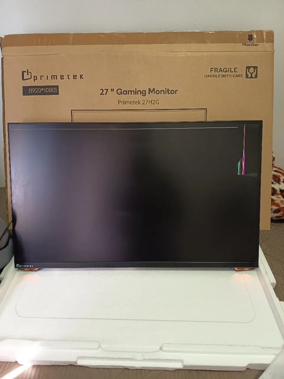 Monitor 27'' Primetek com defeito  - Foto 2