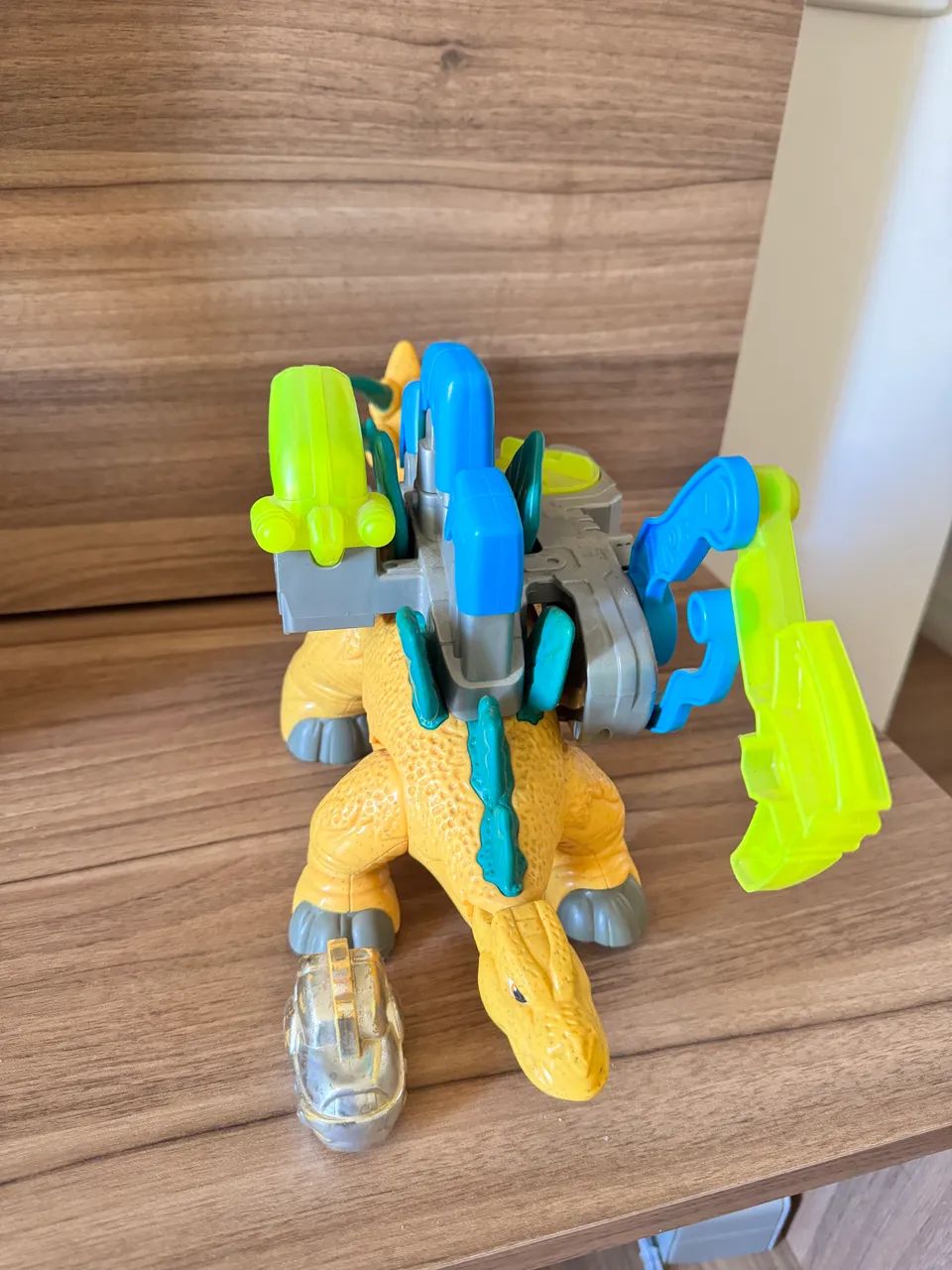 Fisher-Price Imaginext Stegosaurus Dinosaur com Ação de Escavação  - Foto 2