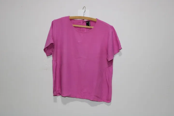 Blusa Hering rosa M - básica e confortável