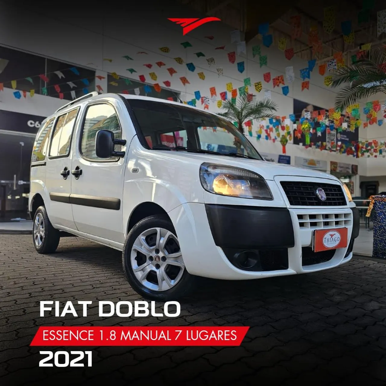 FIAT DOBLÒ 1.8 MPI ESSENCE 7L 16V FLEX 4P MANUAL