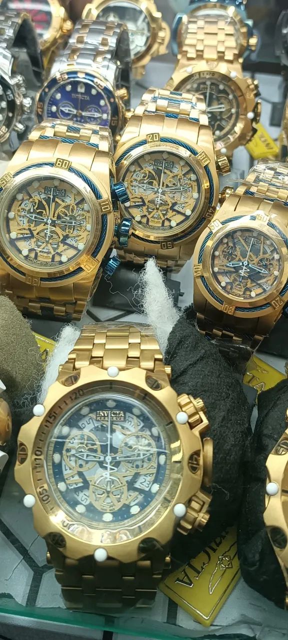 Relógio INVICTA RESERVE MODELO HÍBRIDO SKELETON  - Foto 5