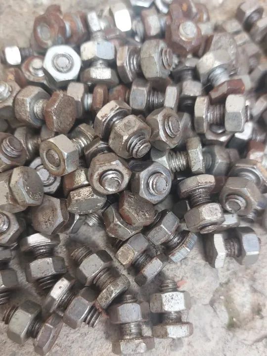 100 parafusos para prateleira estante de aço  - Foto 3