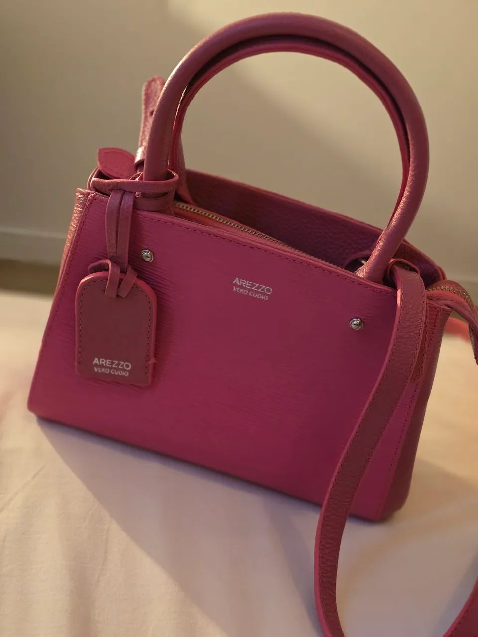 Bolsa de couro Arezzo