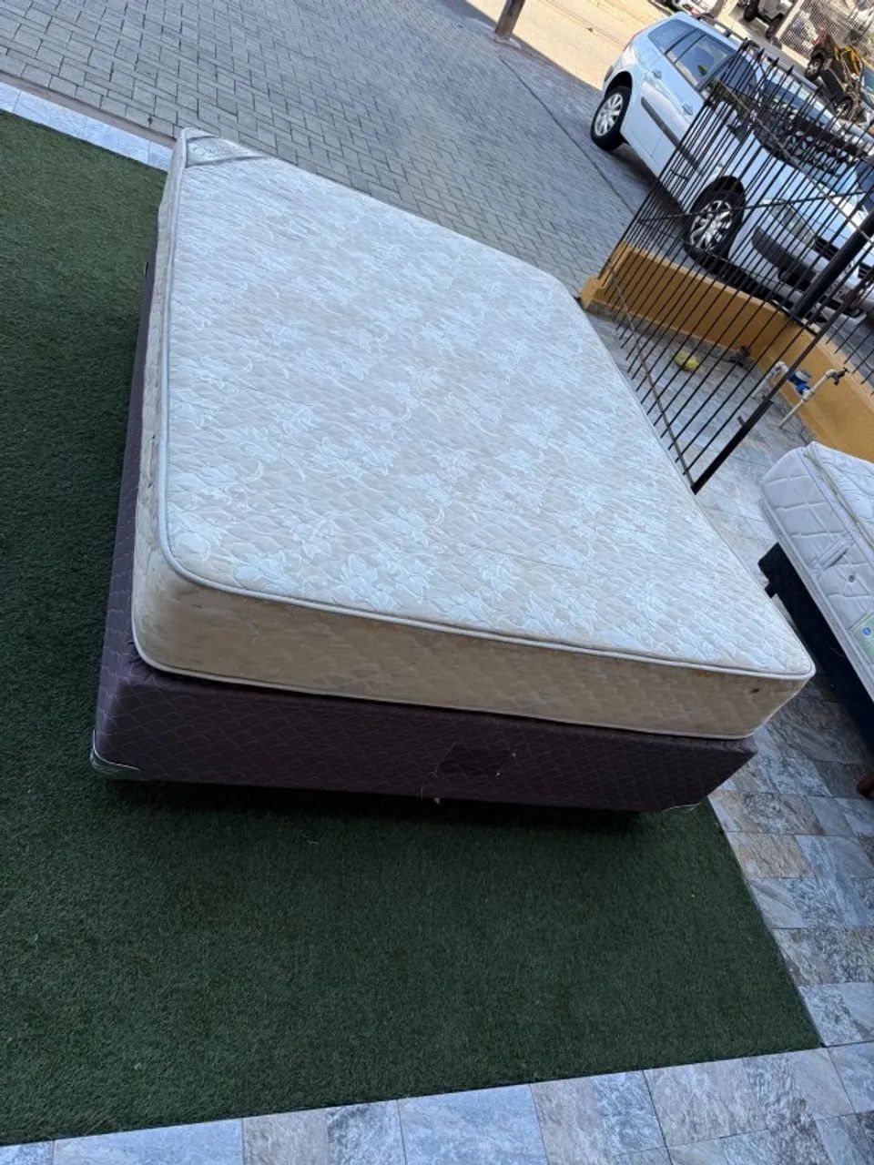 Cama box CASAL USADA COM COLCHÃO - Entrego!  - Foto 2