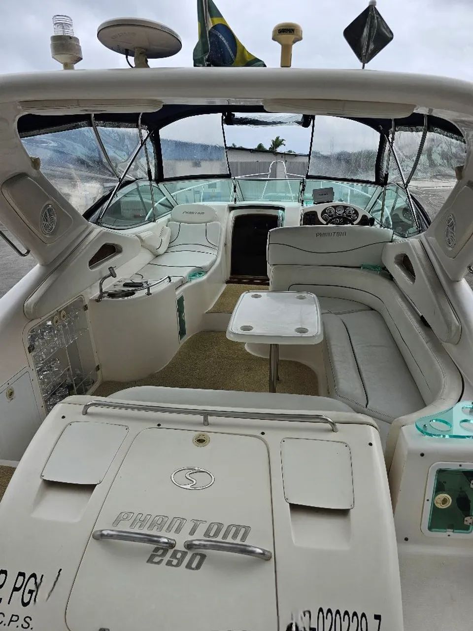 Phantom 290 ano 2004 com 2 X Volvo 160 hp diesel  - nao Focker Triton Armada - Foto 5