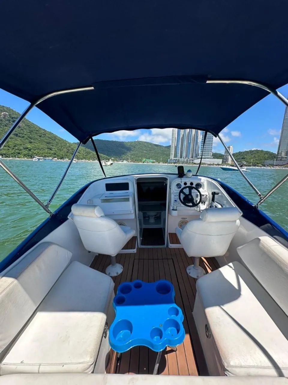 Vendo Lancha 21 pes, motor 150hp 2024, aceito oferta - Foto 4