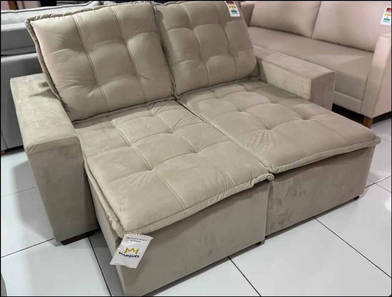 Sofá Retrátil Dallas Marques 1.80 (Novo e Embalado!!) 