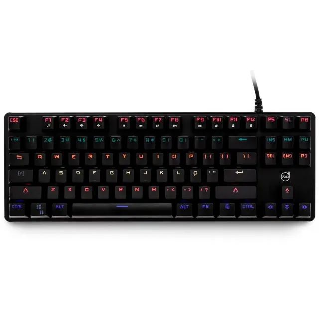 TECLADO MECÂNICO DAZZ ECLIPSE RGB SWITCH GATERON !!
