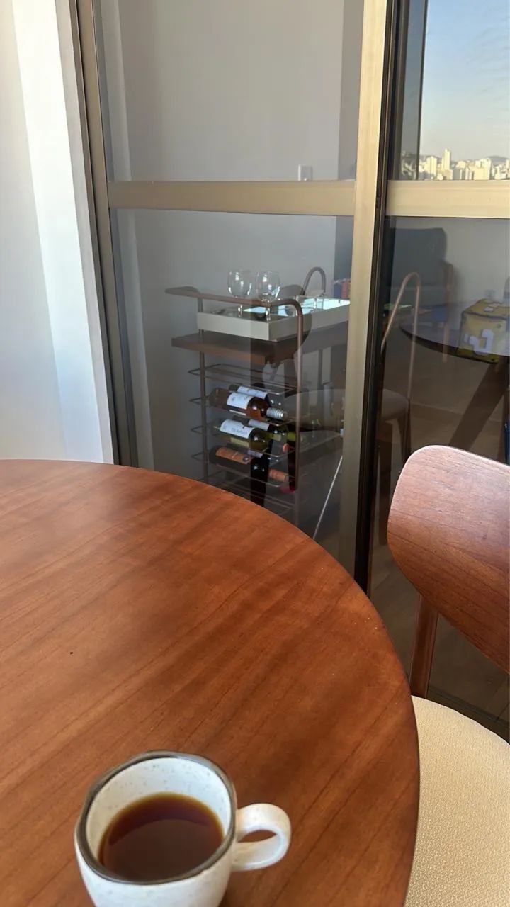 Mesa redonda madeira maciça 64302124491011120