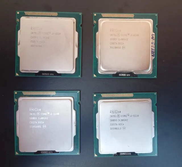 processador i3 3240 / 3220 terceira geração 1155 testo na hora!