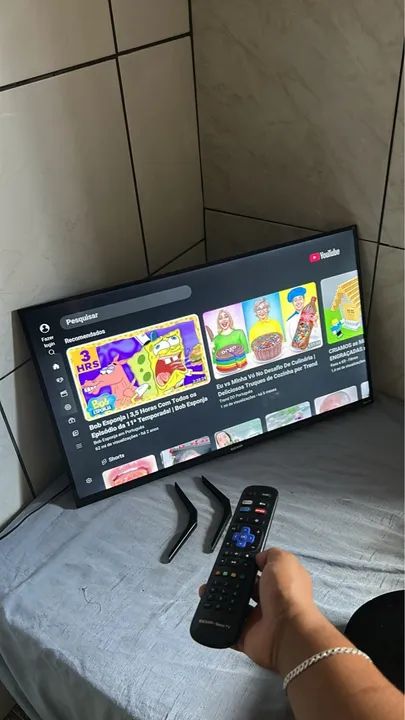 TV Semp Roku 32 polegadas Smart - Foto 3