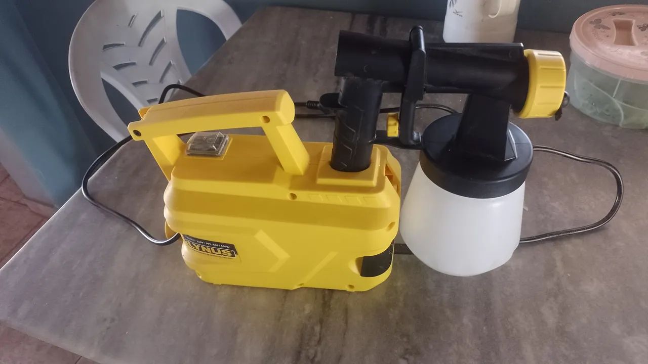 Pistola Pulverizadora para Pintura PPL-500 500W 220V LYNUS- 81204<br>tura