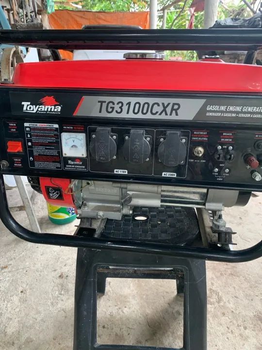 Gerador de Energia a Gasolina Toyama TG3100CXR - Foto 2