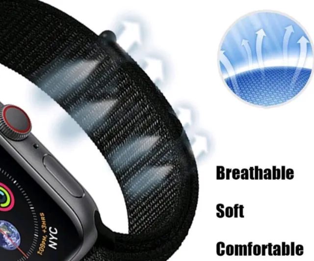 Pulseira De Nylon Para Apple Relógio series se 6 5 4 3 2 1 - Foto 3