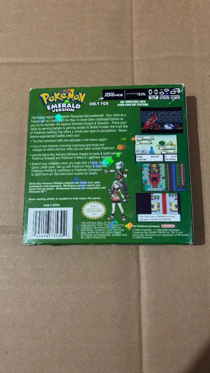 Pokémon Emerald Version - Game Boy Advance - Foto 2