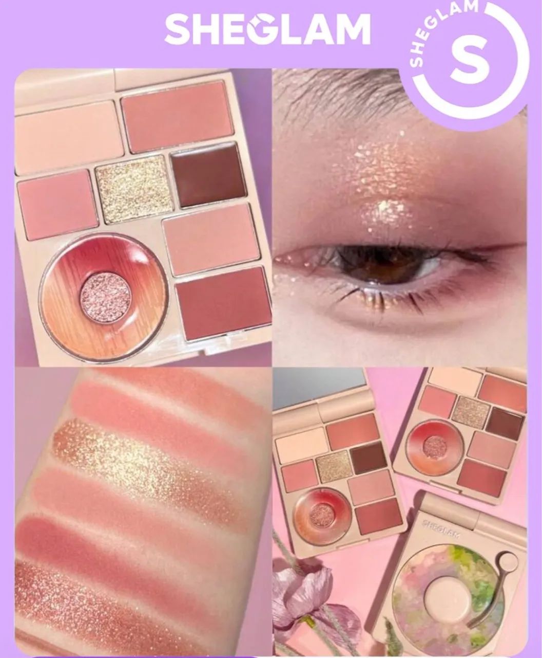 Paleta de Sombras Sheglam - Vinyl Vibes - Foto 2