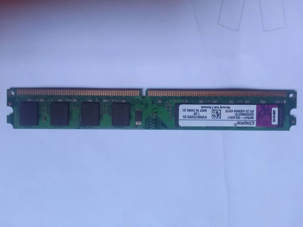 Memória Kingston 2gb DDR2 PC 667mhz