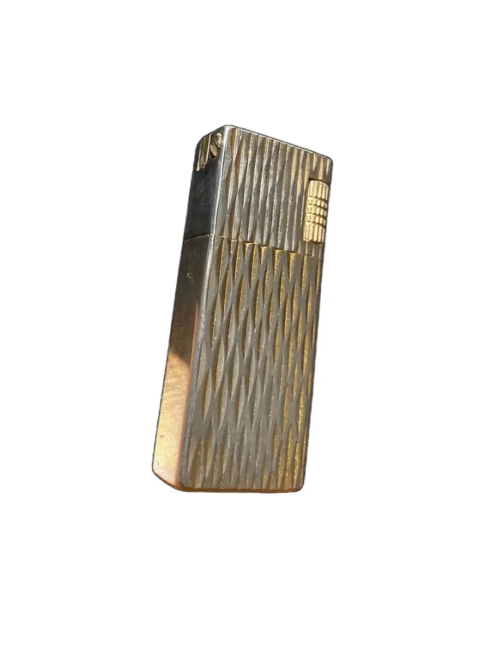 Isqueiro Dourado Vintage a Gás 