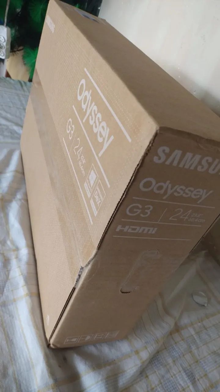 Monitor Gamer Samsung Odyssey G30 24", FULL HD, 144Hz, 1Ms (novo na caixa) - Foto 2