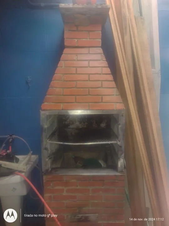 Churrasqueira de módulo de tijolo
