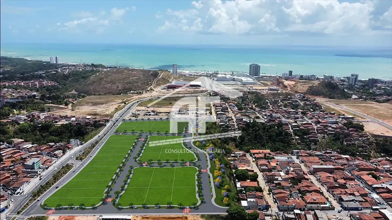 Loteamento comercial à beira da Josefa de Melo completo e com parcelamento em até 100x