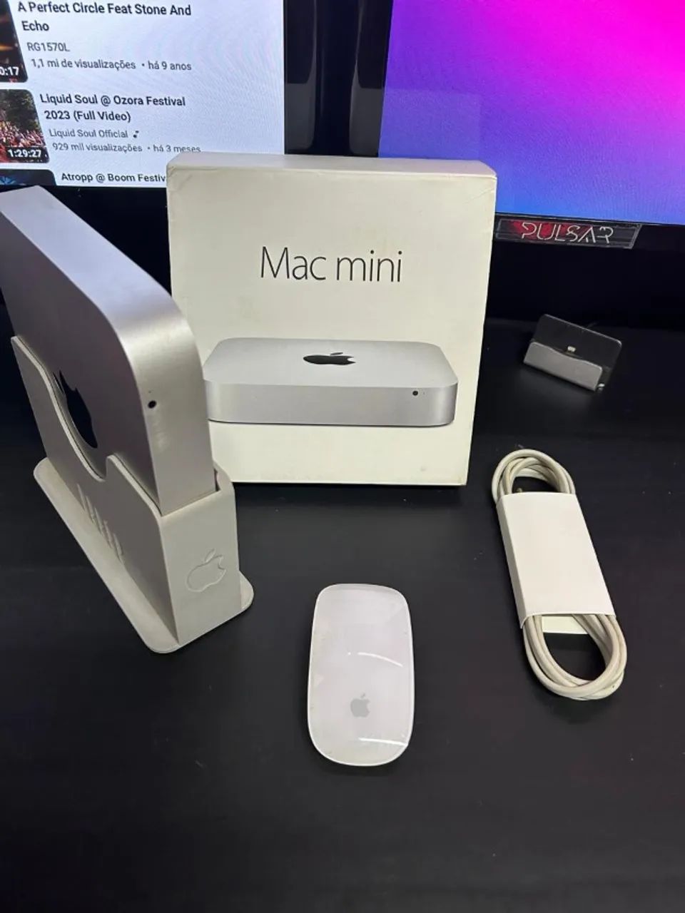 Mac Mini 2,6 GHZ - 8GB - 1T - Late 2014 +  Suporte