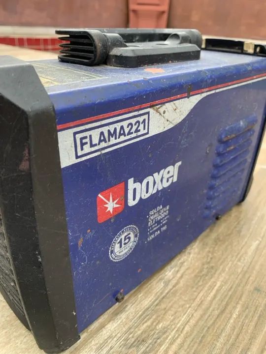 Máquina de solda Boxer Flama 221 220A - Foto 6