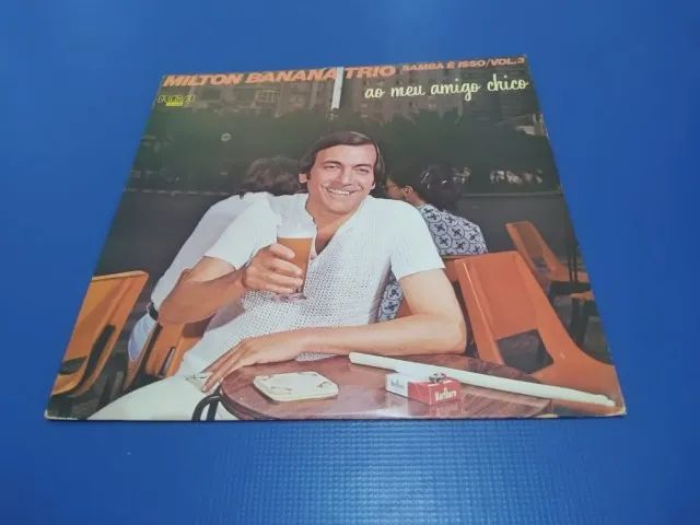 Lp Milton Banana Trio - Samba É Isso / Ao Meu Amigo Chico ( De Época/ Excelente )