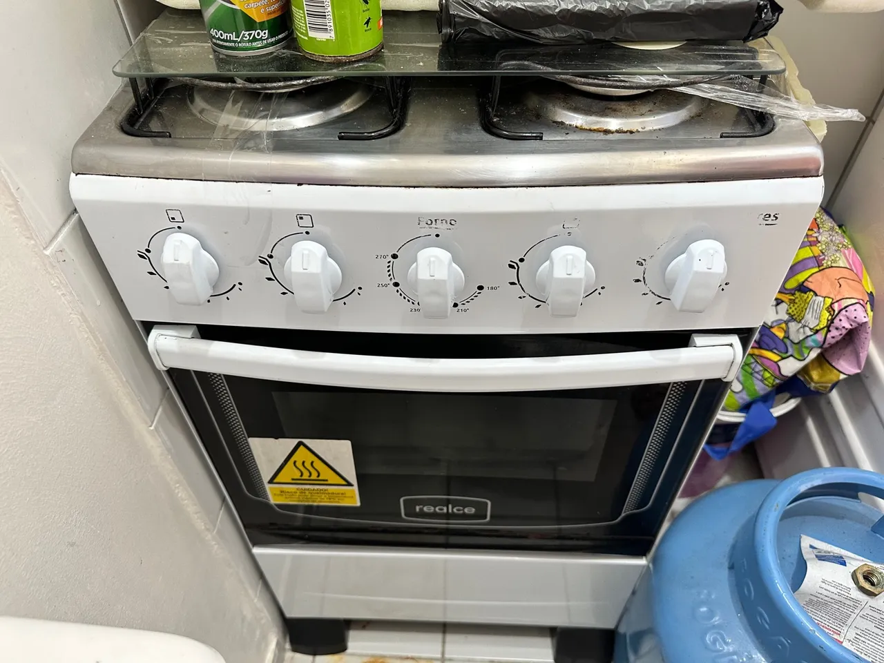 Fogão Realce com Forno - 4 bocas