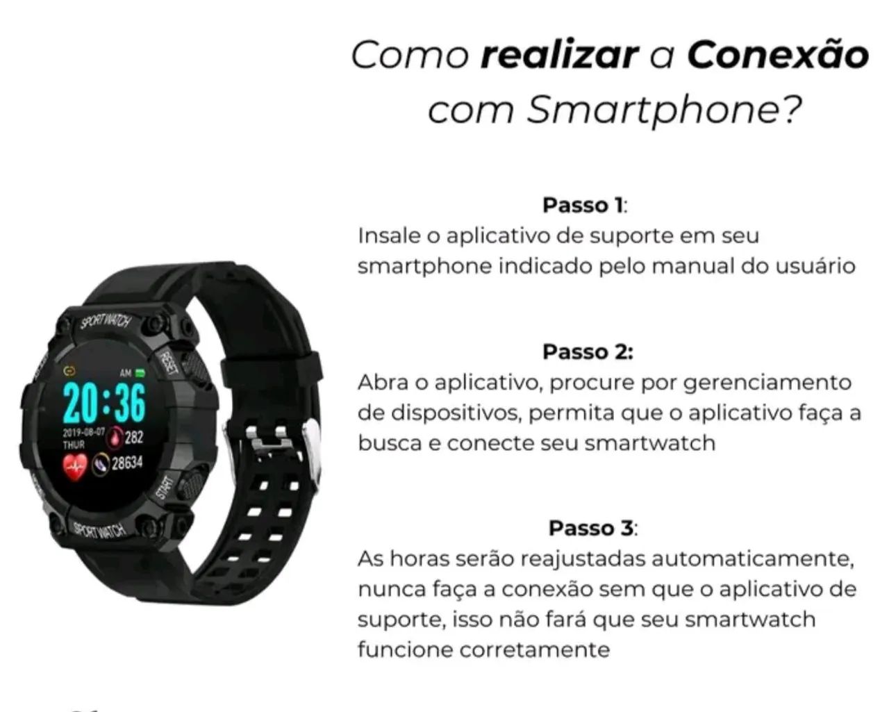 Smartwatch redondo  - Foto 4