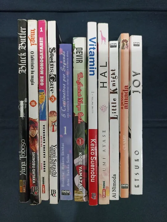 Lote de Mangás Usados (alguns de volume único)