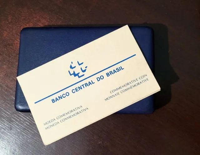Moeda Comemorativa 200 Cruzados Novos Estojo e Certificado - Foto 6