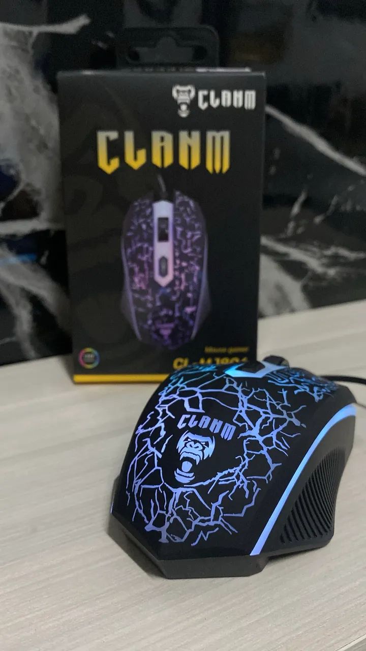 Mouse Gamer Clanm CL-MJ806 
