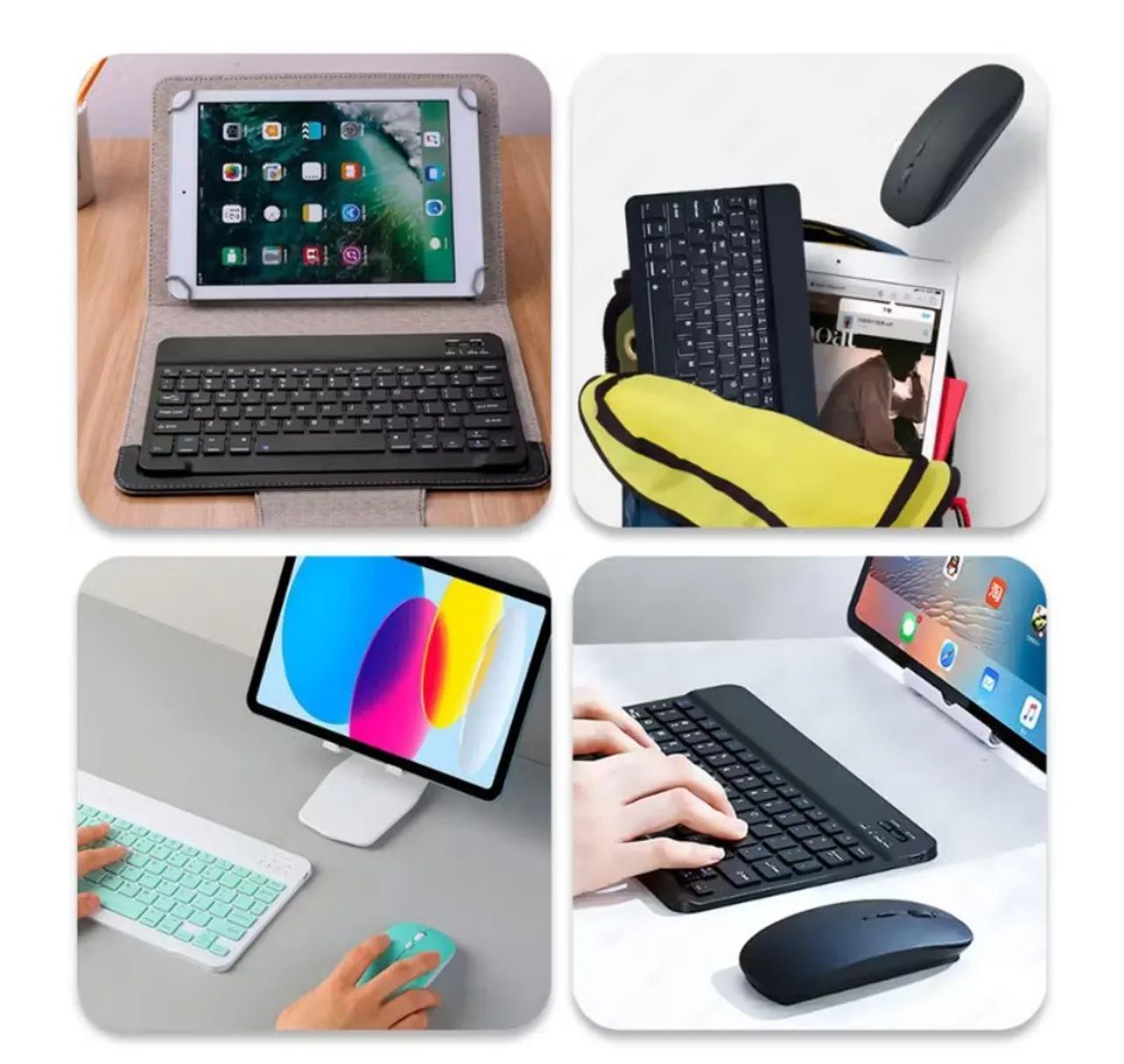 ? Kit Teclado + Mouse Sem Fio Recarregável ? - Foto 2