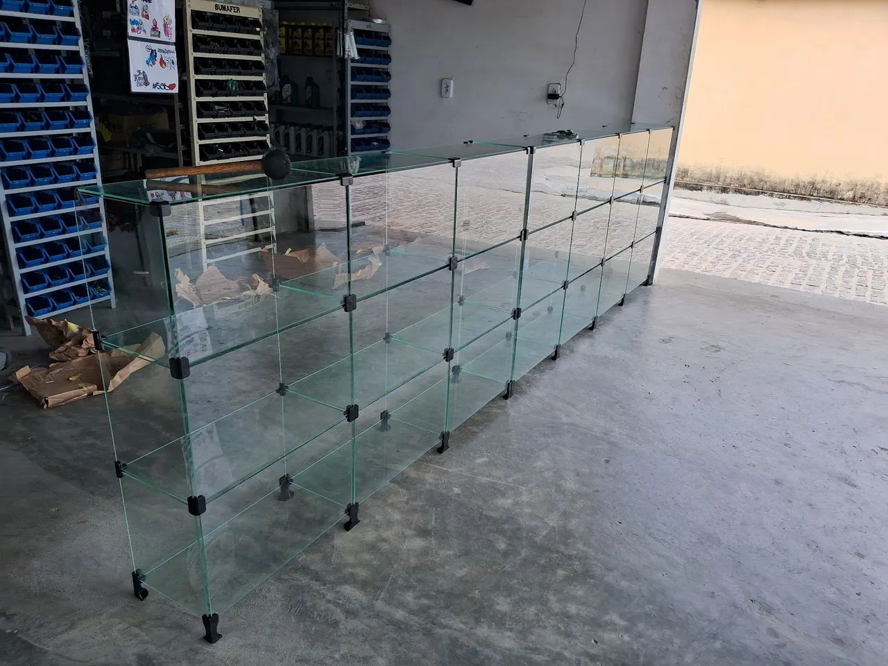 Promoção balcão de vidro expositor para lojas apartii de 450 R$ - Foto 3
