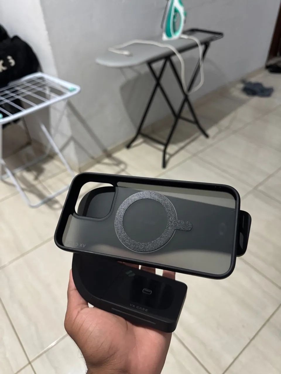 CARREGADOR WIRELESS 4 EM 1 - VX CASE - MAG EASY CHARGER - Foto 5