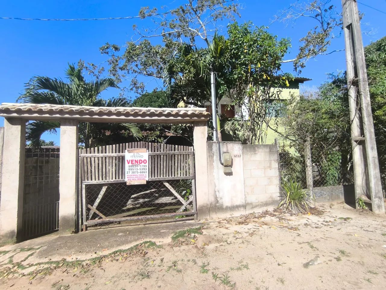 VENDO LINDA CHÁCARA NO BAIRRO ILHA DO SOL EM GUARAPARI PRÓXIMO AO PEDÁGIO
