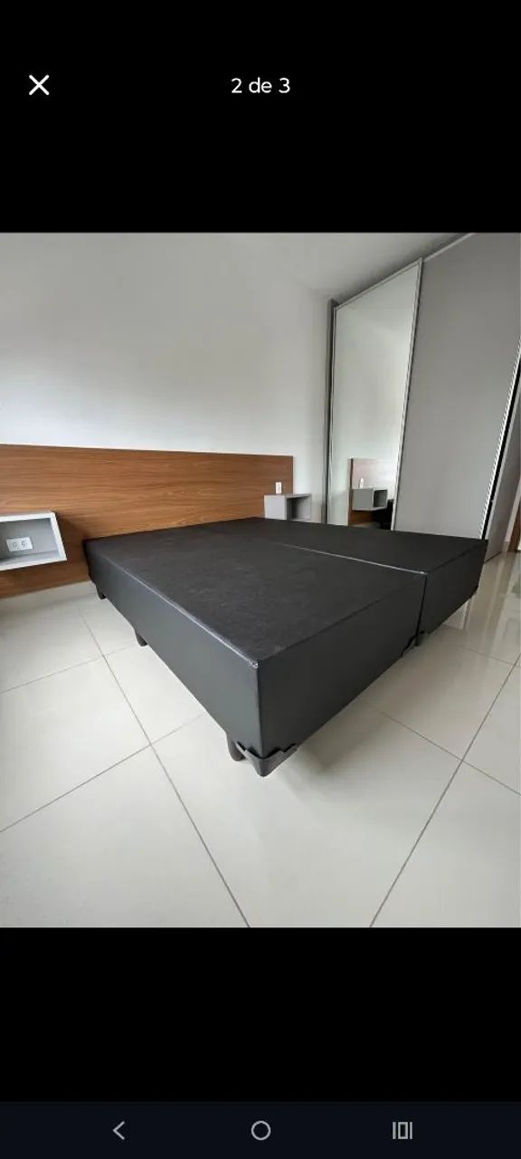 Base Box Queen no Suede R$449,99 Entrega Hoje!!!