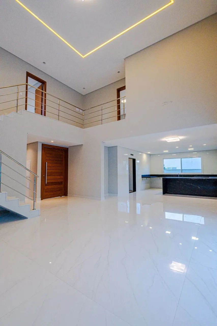 Alphaville Jacuhy - Belíssima casa nova com 4 suítes. - Foto 3